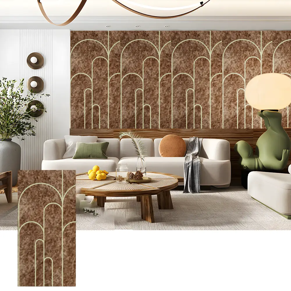 3D PET Acoustic Wall Panels for Decorative Interiors
